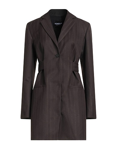 DONDUP Μπουφάν Σκούρο καφέ 44% Πολυεστέρας, 36% Ανακυκλωμένος πολυεστέρας, 20% Βισκόζη