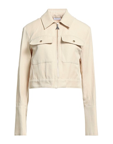 PATRIZIA PEPE Jacket Beige 58% Cotton, 42% Linen
