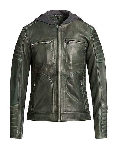 BOLONGARO TREVOR Leather jacket 100% Sheepskin