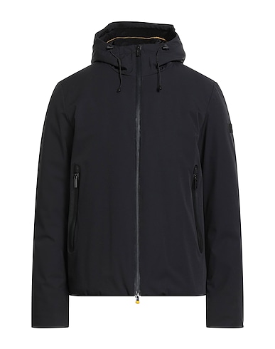 HETREGO' Shell jacket Black 87% Polyamide, 13% Elastane