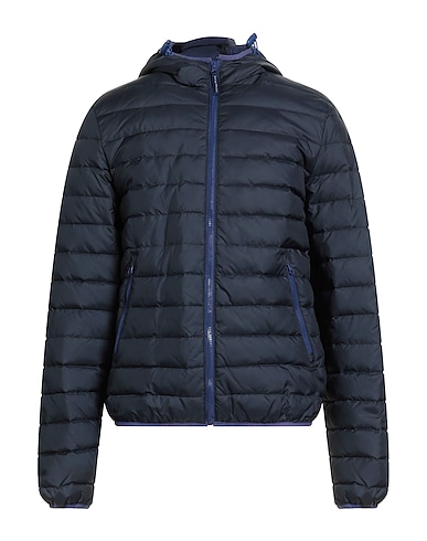 BRIAN DALES Shell  jacket Navy 100% Polyester