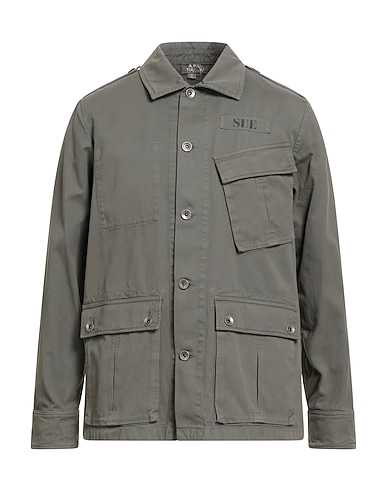 A.P.C. Jacket Military green 100% Cotton