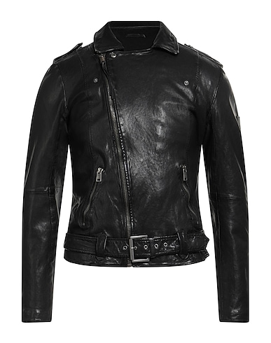 YOUNG POETS Bikerjacke 100% Schaffell