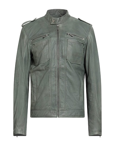BOLONGARO TREVOR Blouson de motard 100% Cuir de brebis