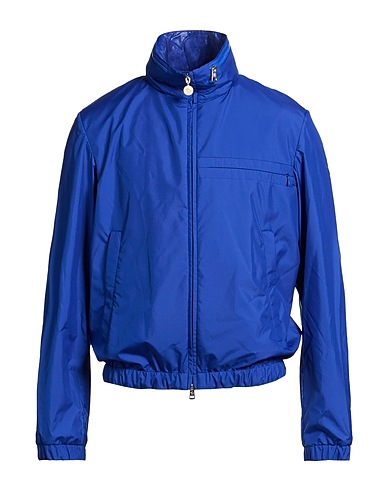 MONCLER Μπουφάν Μπλε 100% Πολυεστέρας
