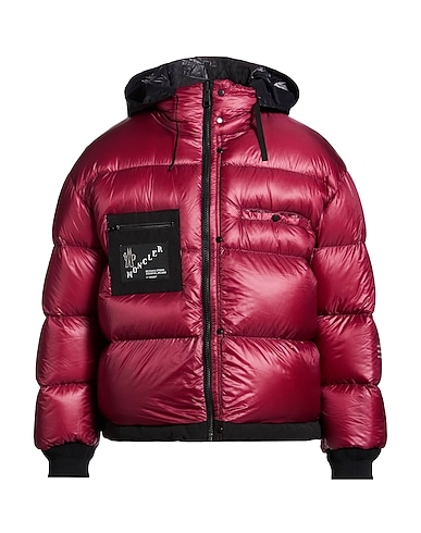MONCLER Shell jacket Burgundy 100% Polyamide