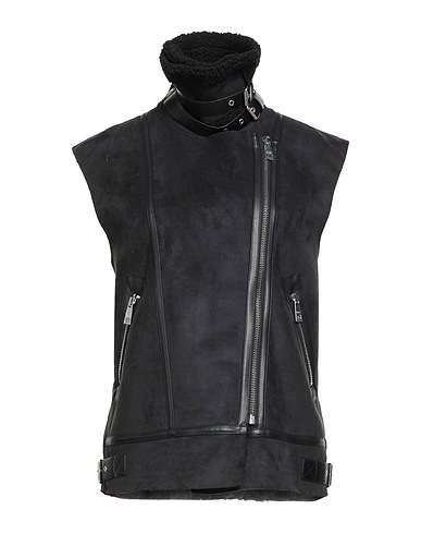 LIU •JO Teddy Coat Black 100% Polyester