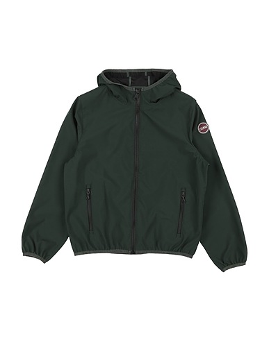 COLMAR Jacket Dark green 92% Polyester, 8% Elastane