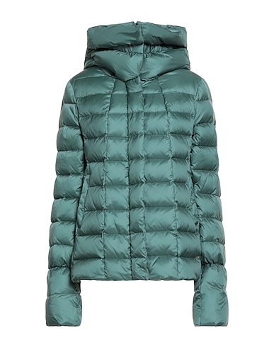 LIU •JO Piumino Verde smeraldo 100% Poliammide