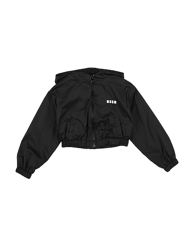 MSGM Jacket KIDS Black 66% Cotton, 31% Nylon, 3% Elastane