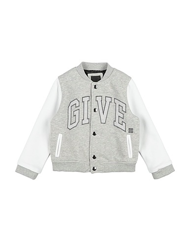 GIVENCHY Jacket Light grey 85% Cotton, 15% Polyester