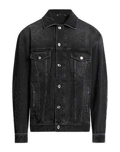 DOLCE&GABBANA Denim jacket Black 100% Cotton