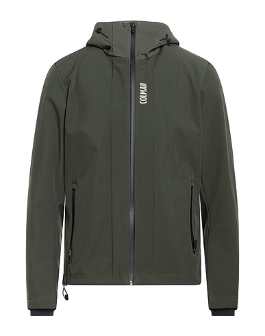 COLMAR Jacket Military green 96% Polyester, 4% Elastane