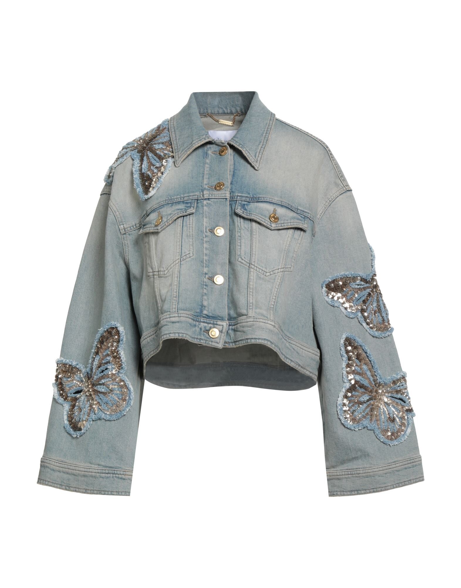 BLUMARINE - Denim outerwear