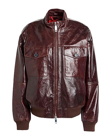 MAX&Co. Δερμάτινο μπουφάν TIGRE
Σοκολατί 100% Δέρμα προβάτου