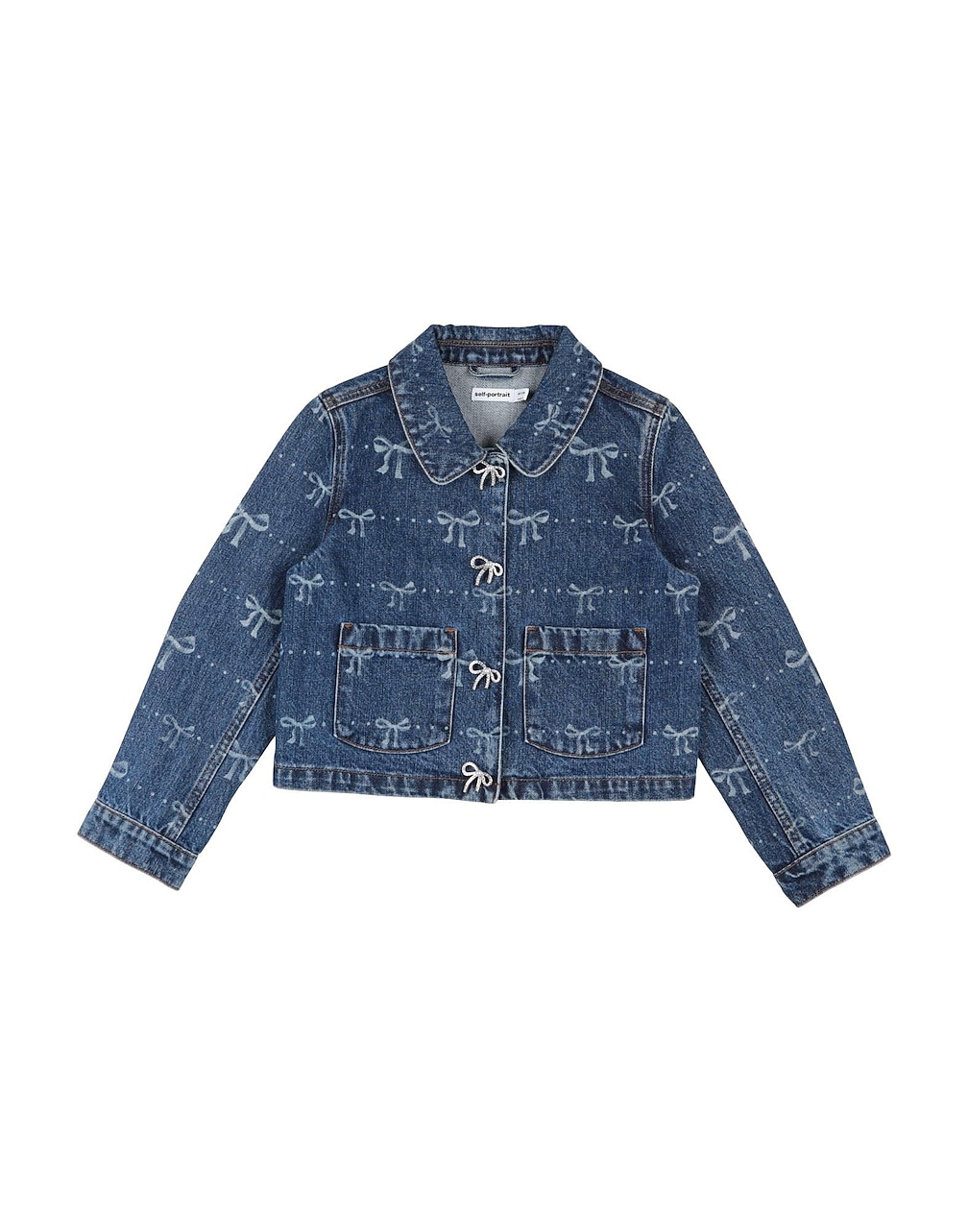 SELF-PORTRAIT - Denim outerwear