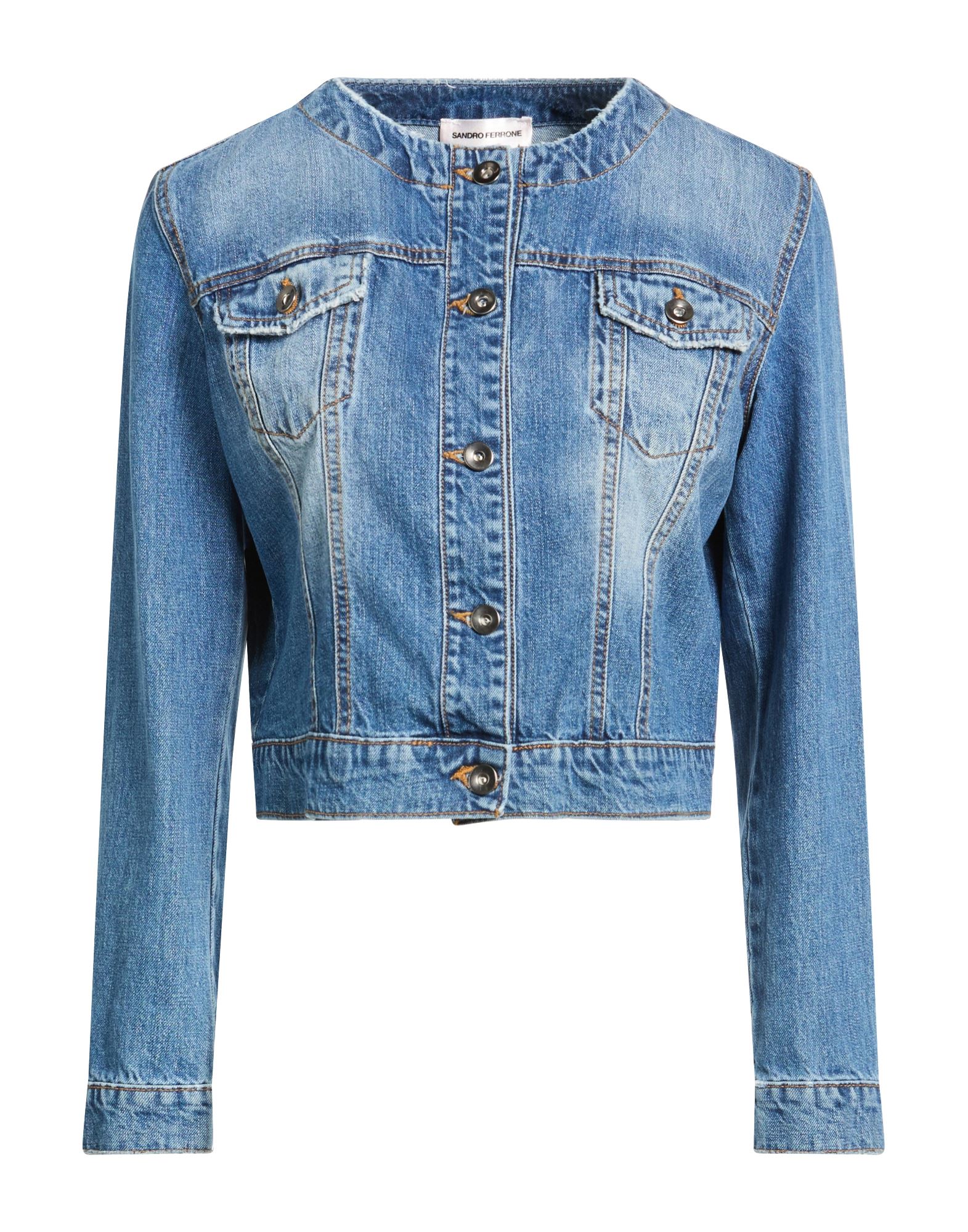 SANDRO FERRONE - Denim outerwear