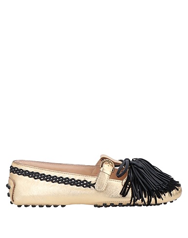 TOD'S Mocassino Oro Pelle