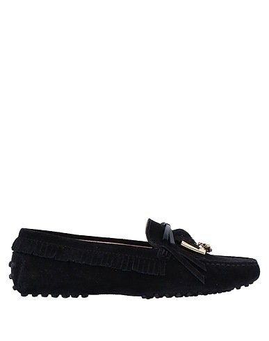 TOD'S Loafers Black Soft Leather