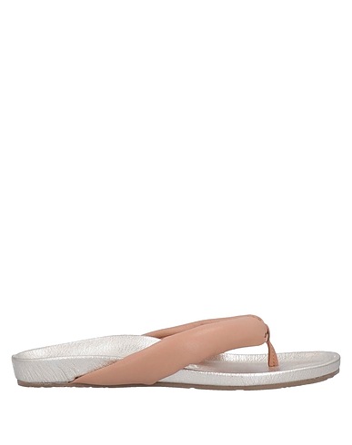 PEDRO GARCÍA Flip flops Light brown Kidskin