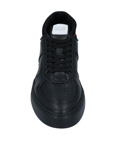 Gcds Bomber Sneakers In Black Leather In Black