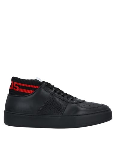 Gcds Bomber Sneakers In Black Leather In Black