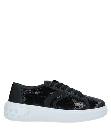 GEOX Sneakers Schwarz Gummi, Gewebefasern