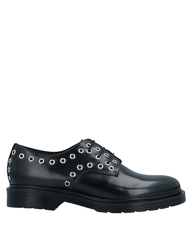 MAJE Laced shoes Black Soft Leather