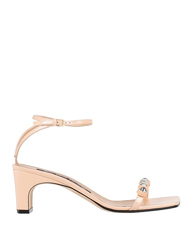 SERGIO ROSSI Sandals Blush Leather