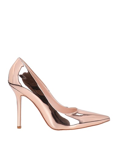 LIU •JO Pump Rose gold Textile fibers