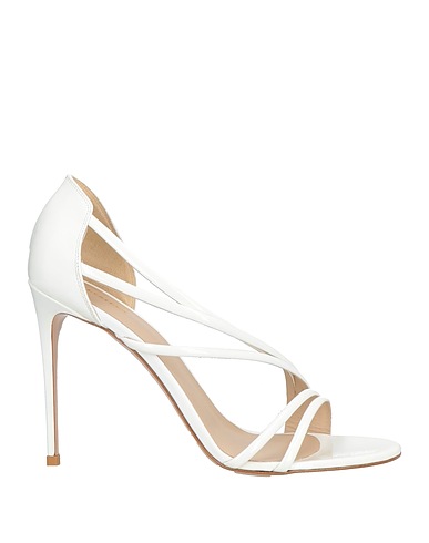 LE SILLA Sandals White Soft Leather