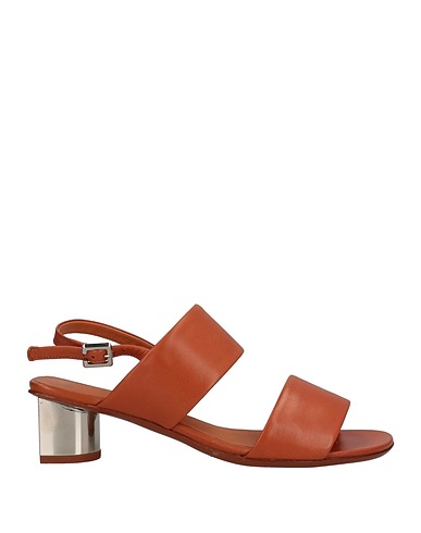 CLERGERIE Sandals Tan Lambskin