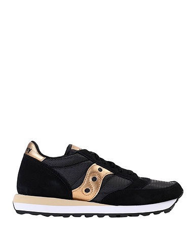 SAUCONY Sneakers JAZZ O W BLACK/GOLD
 Black Leather, Textile fibres