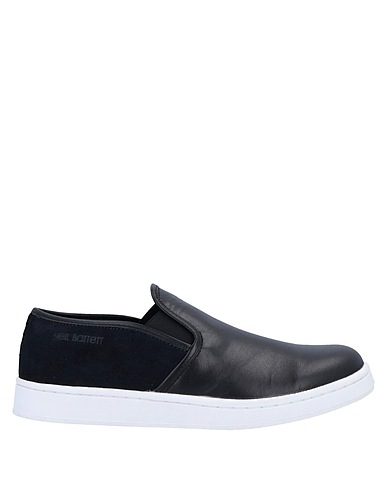 NEIL BARRETT Sneakers Nero Pelle, Fibre tessili