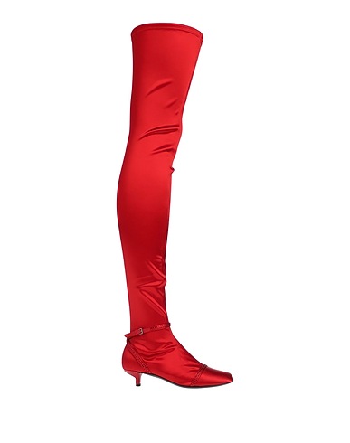 EMPORIO ARMANI Boots Red Textile fibers