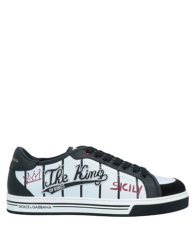 DOLCE&GABBANA Sneakers Black Calfskin