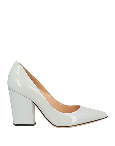 SERGIO ROSSI Décolleté Grigio chiaro Pelle