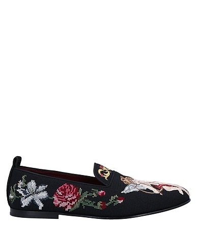 DOLCE&GABBANA Loafers Black 100% Polyester
