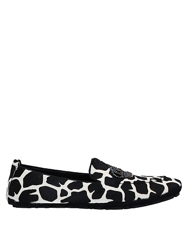 DOLCE&GABBANA Loafers Ivory Calfskin