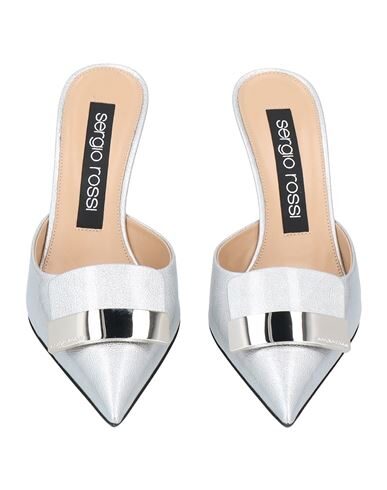 Sergio Rossi Mules & Clogs In Silver