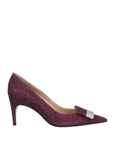 Sergio Rossi Loafers In Maroon