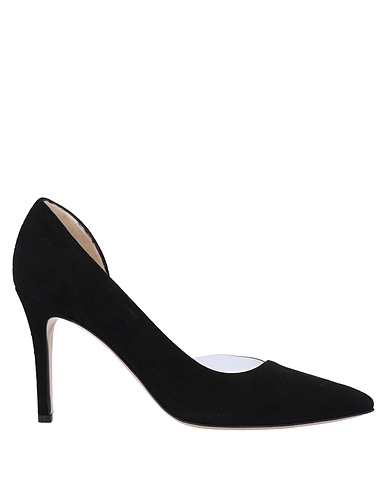 TWIGGY Court Black Soft Leather