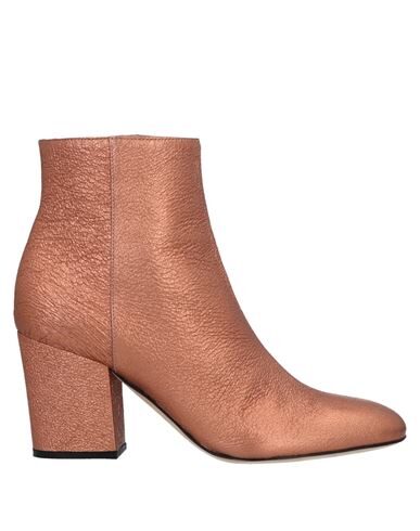 Sergio Rossi Ankle Boots In Orange