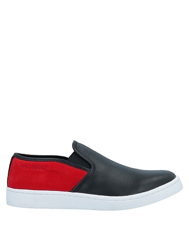 NEIL BARRETT Sneakers Schwarz Leder