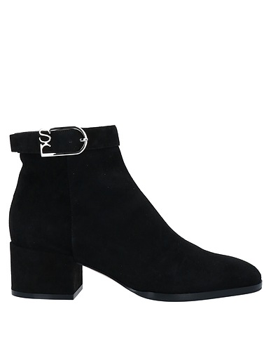 SERGIO ROSSI Ankle boot Black Leather