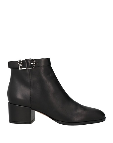SERGIO ROSSI Ankle boot Black Calfskin