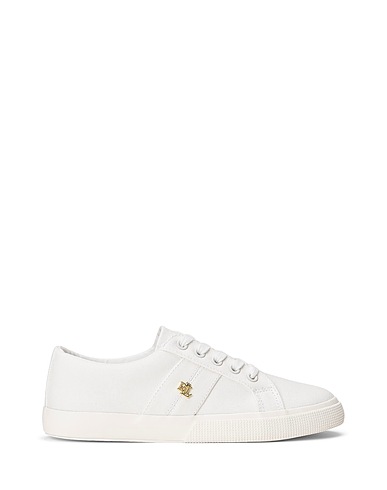 LAUREN RALPH LAUREN Sneakers White Textile fibers