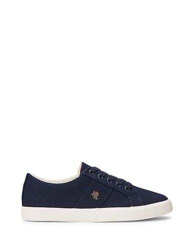 LAUREN RALPH LAUREN Sneakers Blu notte Fibre tessili