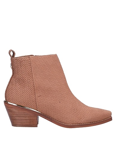 GUESS Ankle boot Light brown Soft Leather