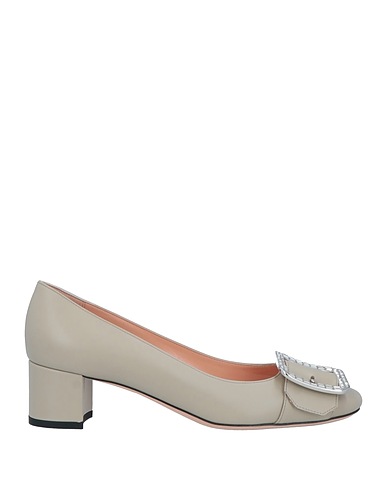 BALLY Pump Grey Calfskin